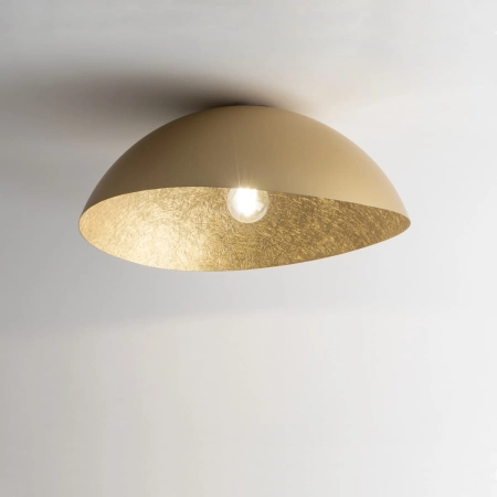 Złota, dekoracyjna lampa sufitowa SIG 40591 z serii SOLARIS 2