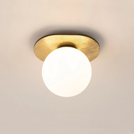 Punktowa lampa sufitowa z okrągłym kloszem SIG 33650 z serii FLORA - 2