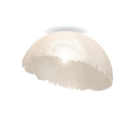 Lampa sufitowa  z dużym gwintem, mleczny klosz SIG 40659 z serii MUZA