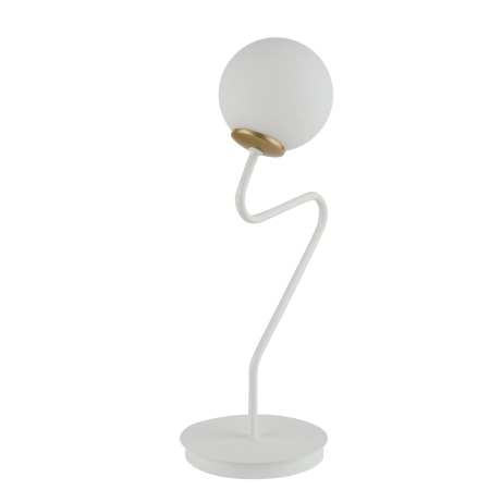Minimalistyczna lampka stołowa z kloszem SIG 50269 z serii ZIGZAG