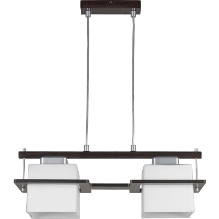 Brązowa lampa wisząca do jadalni w stylu retro SIG 10703 z serii DELTA