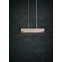 Ledowy plafon z drewna 60cm 3000K SIG 32952 z serii FUTURA LOW LUX - wizualizacja