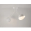 Asymetryczna, biała, dwuramienna lampa sufitowa SIG 32430 z serii ROY B 2