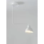 Punktowa, biała lampa na sztywnym wysięgniku SIG 32446 z serii HOLI 2