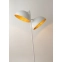 Designerska, asymetryczna lampa podłogowa SIG 50334 z serii SFERA B/MIEDŹ 2