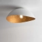 Nowoczesna lampa sufitowa, biało-miedziana SIG 40618 z serii SOLARIS 2