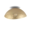 Złota, dekoracyjna lampa sufitowa SIG 40591 z serii SOLARIS