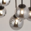 Nowoczesna lampa sufitowa z szarymi kulami SIG 33500 z serii TULIA - 3