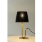 Elegancka lampka nocna z czarnym abażurem SIG 50358 z serii VOLUTTO - 2
