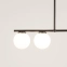 Lampa sufitowa w kolorze czerni i bieli SIG 33645 z serii KORAL 2