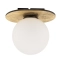 Punktowa lampa sufitowa z okrągłym kloszem SIG 33650 z serii FLORA