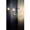 Lampa wisząca z bursztynowymi, małymi kloszami SIG 32073 z serii ORO - wizualizacja 2
