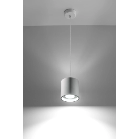 Ponadczasowa, biała, punktowa lampa wisząca SL.0053 z serii ORBIS 1 3