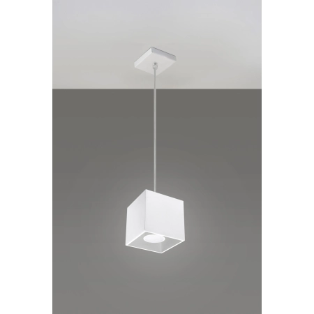 Lampa wisząca z geometrycznym kloszem, do kuchni SL.0062 z serii QUAD 1 2