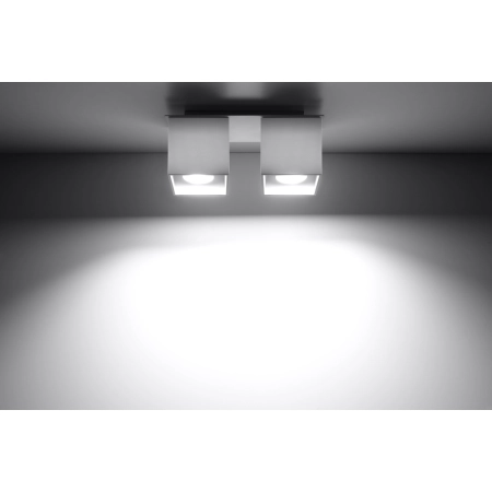 Geometryczna, minimalistyczna lampa sufitowa SL.0065 z serii QUAD 2 3