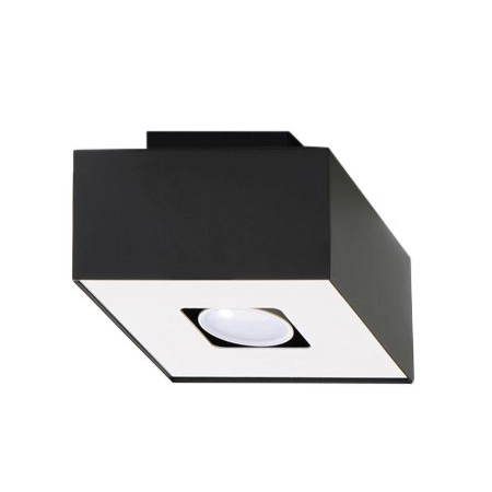 Czarno-biały spot z nieruchomym światłem GU10 SL.0070 z serii MONO 1