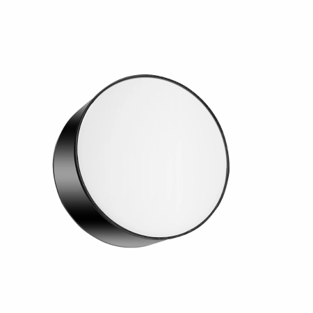 Okrągły, czarno-biały plafon o średnicy 25 cm SL.0127 z serii ARENA 4