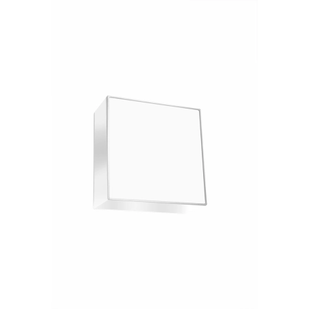 Biały plafon sufitowo-ścienny kwadrat 25cm SL.0144 z serii HORUS 4