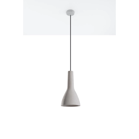 Lampa wisząca z betonowym, smukłym kloszem SL.0280 z serii EMPOLI 2