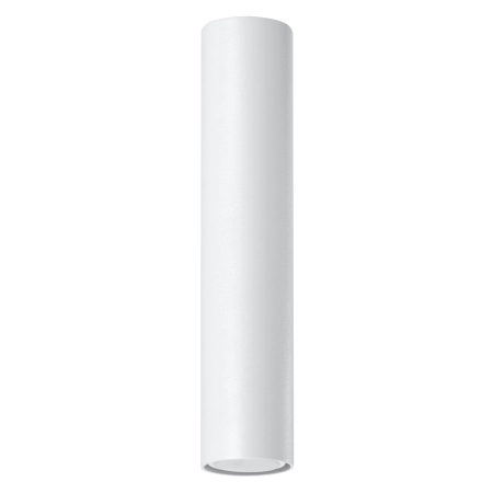 Długa, biała, wąska tuba natynkowa 30cm GU10 SL.0435 z serii LAGOS