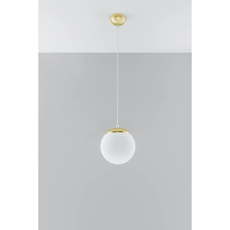 Klasyczna lampa wisząca ze złotymi detalami SL.0715 z serii UGO 20 2