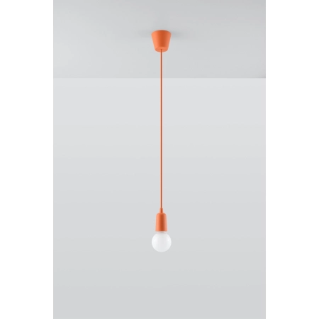 Pomarańczowy, pojedynczy przewód z oprawką SL.0584 z serii DIEGO 1 2