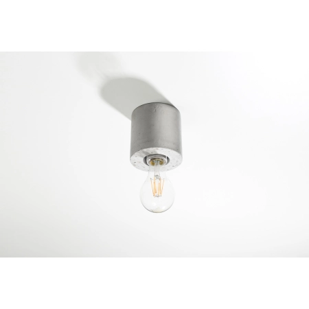 Minimalistyczna, betonowa lampa sufitowa SL.0678 z serii SALGADO 2