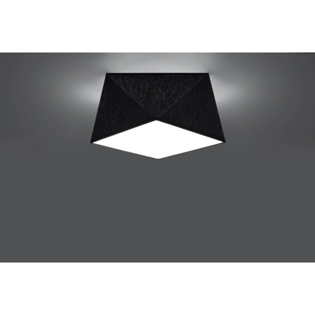 Nowoczesna, czarno-biała lampa sufitowa SL.0687 z serii HEXA 25 3