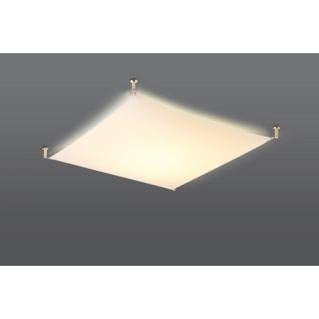 Materiałowa lampa sufitowa 105x105 na 4 żarówki SL.0738 z serii LUNA 2 3