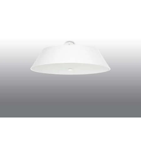 Biała lampa sufitowa z abażurem ⌀70cm, do salonu SL.0821 z serii VEGA 3