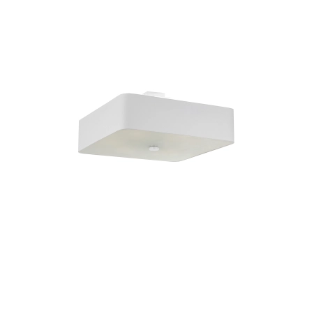Biała, kwadratowa, natynkowa lampa sufitowa 55cm SL.0825 z serii LOKKO