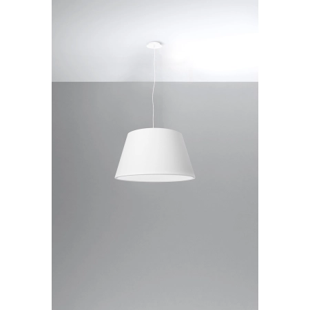 Lampa wisząca z szerokim abażurem, do salonu SL.0829 z serii CONO 3