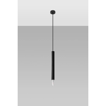 Wąski, czarny, pojedynczy zwis, tuba G9 SL.0960 z serii WEZYR 3