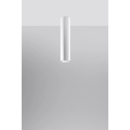 Biały, punktowy spot natynkowy 40cm GU10 SL.0998 z serii LAGOS 3