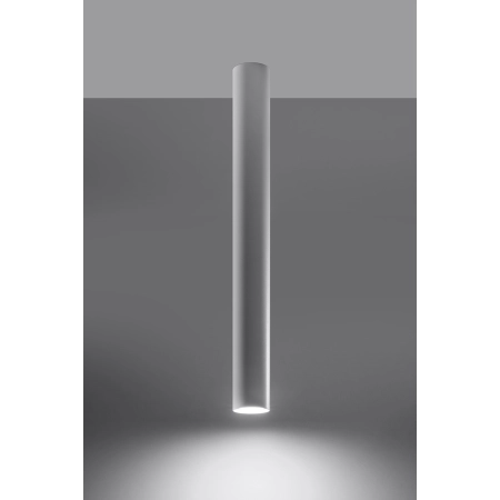 Długa, biała lampa natynkowa 60cm gwint GU10 SL.0999 z serii LAGOS 2