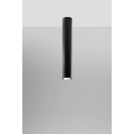 Nowoczesny, czarny plafon o długości 40cm GU10 SL.1002 z serii LAGOS 3