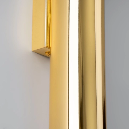 Złota, błyszcząca lampa ścienna dwustronna tuba SL.1202 z serii LAGOS - 3