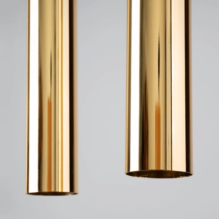 Minimalistyczna lampa wisząca ze złotymi tubami SL.1241 z serii LAGOS - 3