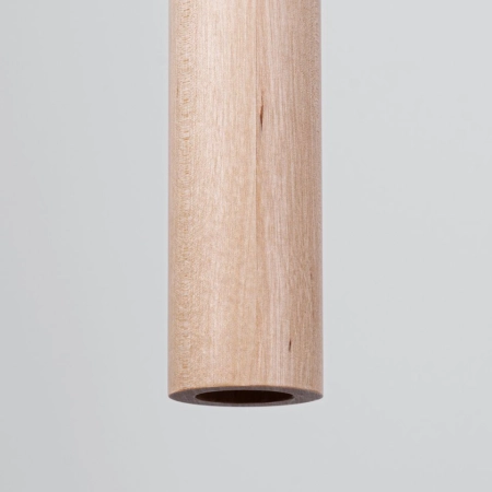 Wąska, punktowa, drewniana lampa wisząca SL.1266 z serii PASTELO - 3