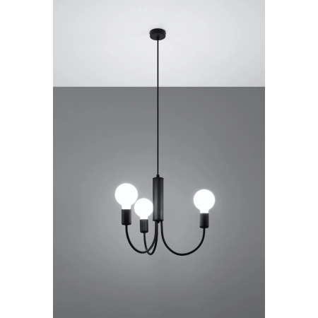 Świecznikowa, industrialna lampa wisząca SL.0856 z serii PICCOLO 3 3