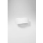 Biała, nowoczesna lampa ścienna do sypialni 30cm SL.1017 z serii TILA 3