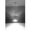 Lampa wisząca z geometrycznym kloszem, do kuchni SL.0062 z serii QUAD 1 3