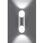 Nowoczesna, dwustronna, biała lampa ścienna SL.0108 z serii PENNE 30 3
