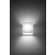 Szklana, geometryczna lampa ścienna kostka SL.0212 z serii RICO 3
