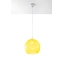 Żółta lampa wisząca do pokoju dziecięcego SL.0252 z serii BALL 3