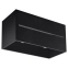 Czarny, natynkowy plafon, nowoczesny box SL.0384 z serii LOBO MAXI