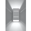 Geometryczny, minimalistyczny kinkiet na schody SL.0477 z serii BLOCCO 3