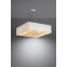 Biała, kwadratowa lampa wisząca 80cm, do salonu SL.0827 z serii URANO 2