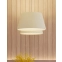 Lampa wisząca z szerokim abażurem, do salonu SL.0829 z serii CONO - wizualizacja