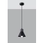 Minimalistyczna, czarna lampa wisząca do kuchni SL.0985 z serii TALEJA 3